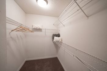 Large walk-in closets